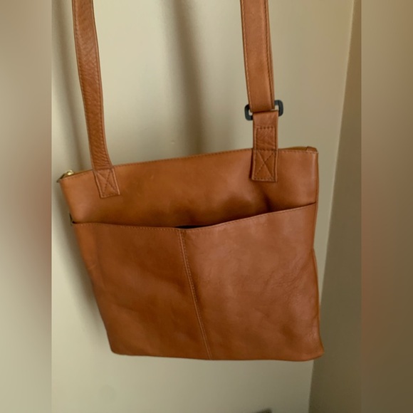 Hobo international vintage 90’s bag purse tote leather satchel boho hippie - Picture 6 of 12